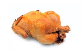 Poulet fumé entier